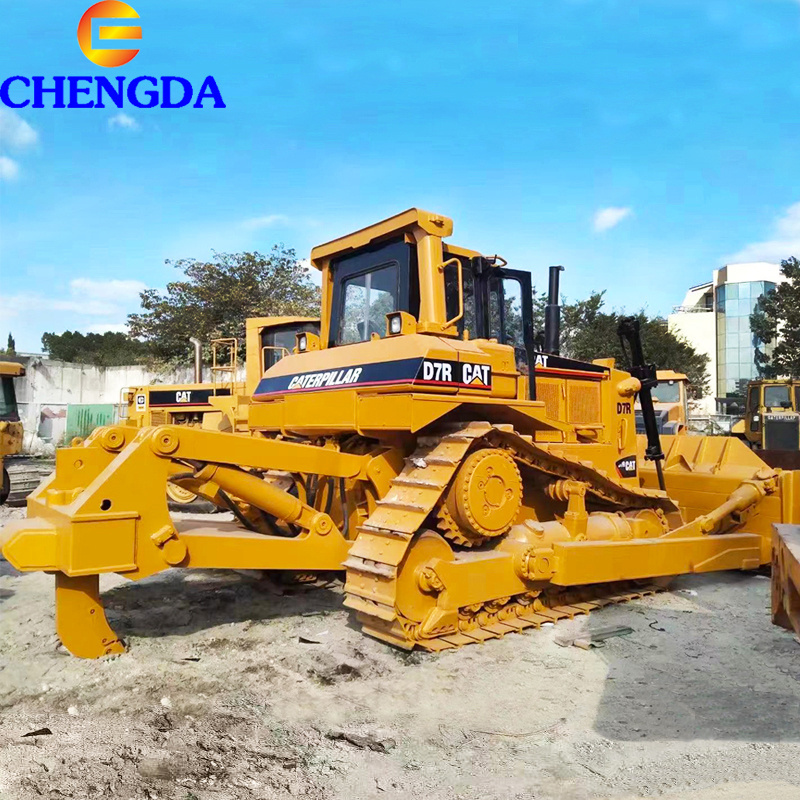 Lowcost Used Bulldozer D7R D8R Backhoe for Shantui