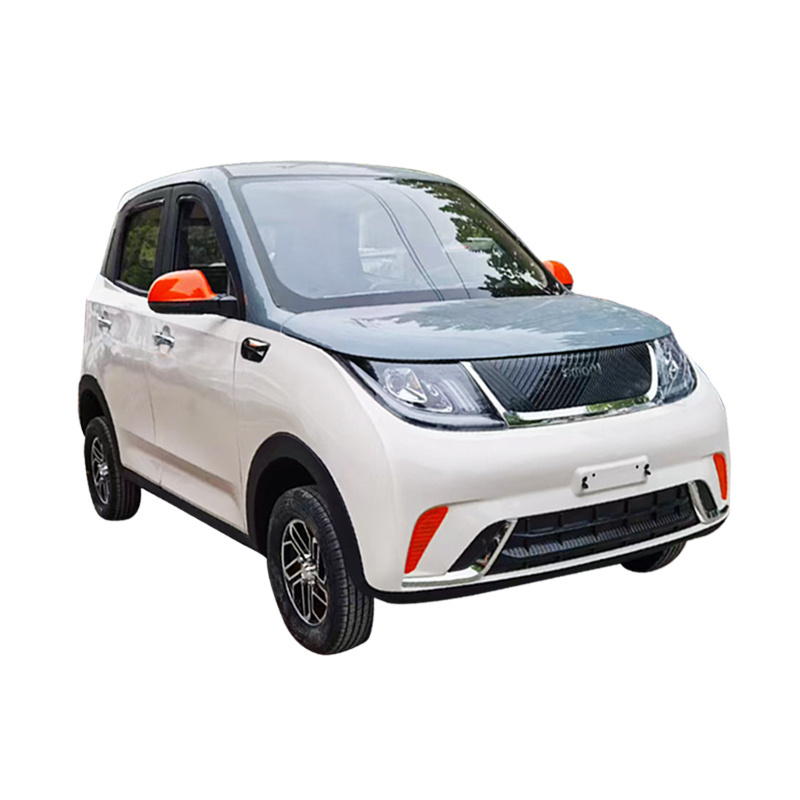 Sunroof Comfortable Seats Solar Panel Optional EV Cars LHD Mini Electric Car For Adult