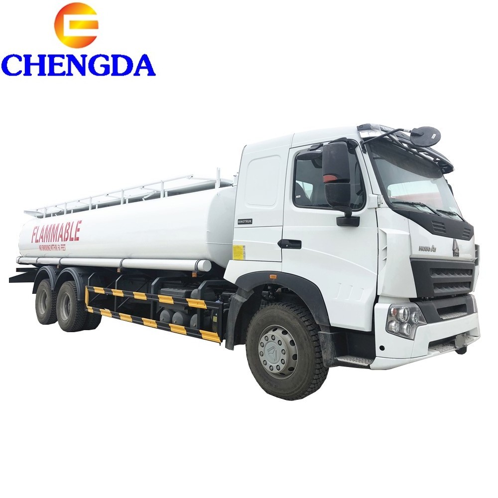 SINOTRUK HOWO 6x4 diesel jet oil 20000L Oil fuel tank truck