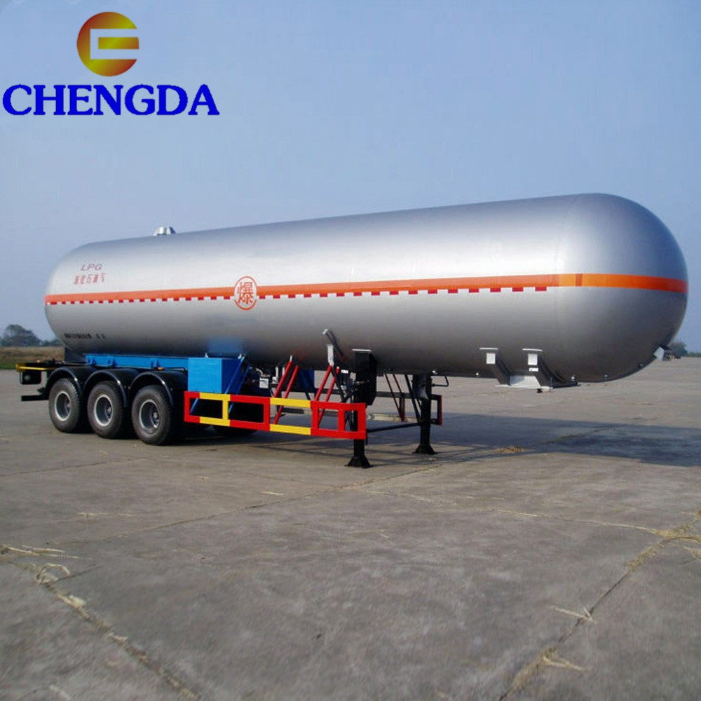 3 Axles 4 Axles Liquid Nitrogen Lpg Tank Tanker Truck and Semi Trailer Propane Transport Road Tanker