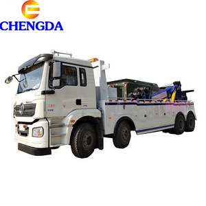 New Shacman 8x4 50ton heavy duty wrecker tow truck for sale