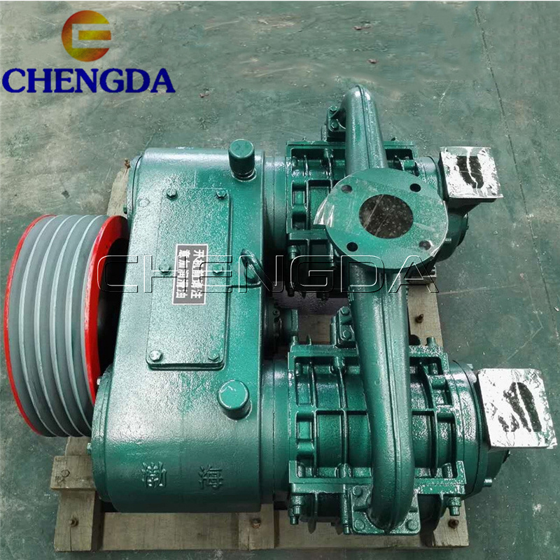 Bohai Brand HYCW-12/2 Double Cylinder Air Compressor For Cement Bulker In Dubai