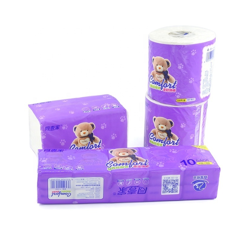 With Low Price Made In China Wholesale Toilet Paper 2ply 3ply Soft And Cheapest Coils Toilet Roll and tissue