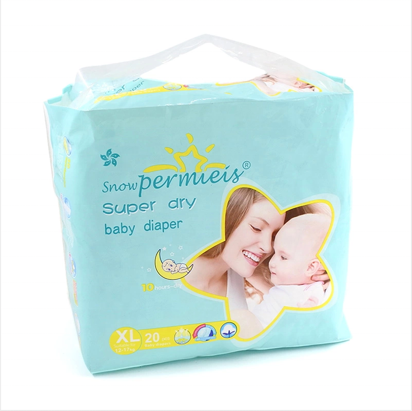 Wholesale  OEM Custom Ecological baby pants diaper Disposable Baby Diaper