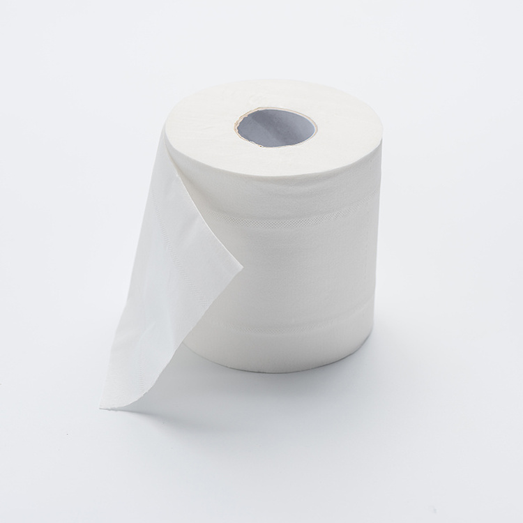 Toilet Tissue Paper Custom Logo Wholesaler Water Soluble Private Label Toilet Paper with Low Price Made in China Eco-friendly