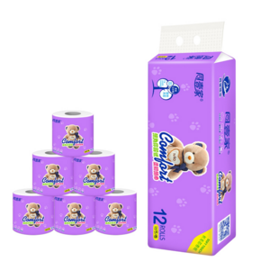 With Low Price Made In China Wholesale Toilet Paper 2ply 3ply Soft And Cheapest Coils Toilet Roll and tissue