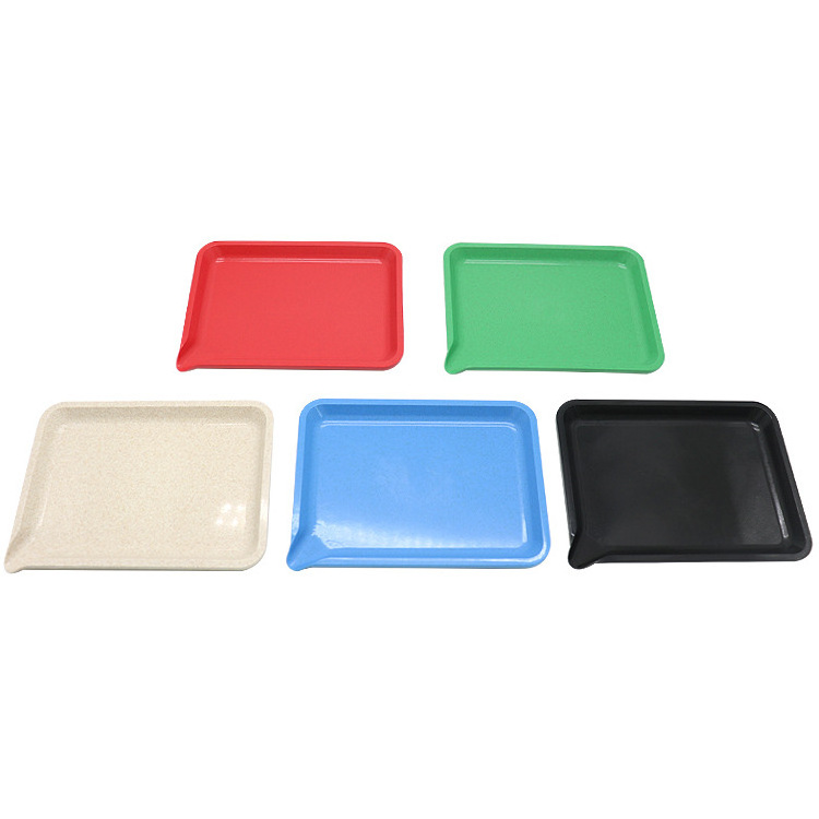 Customizable LOGO colorful plastic Tray Degradable Rolling Trays Smoking Accessories