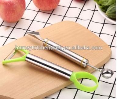 Stainless Steel Fruit Peeler Set Vegetable Cabbage Carrot & Potato And Fruit Peeler