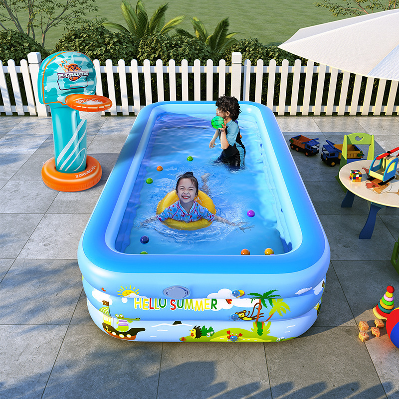 Home Family Use Kids Big Size Inflatable Lounge Pools Children Adults Garden Backyard Inflatable Swimming Pool