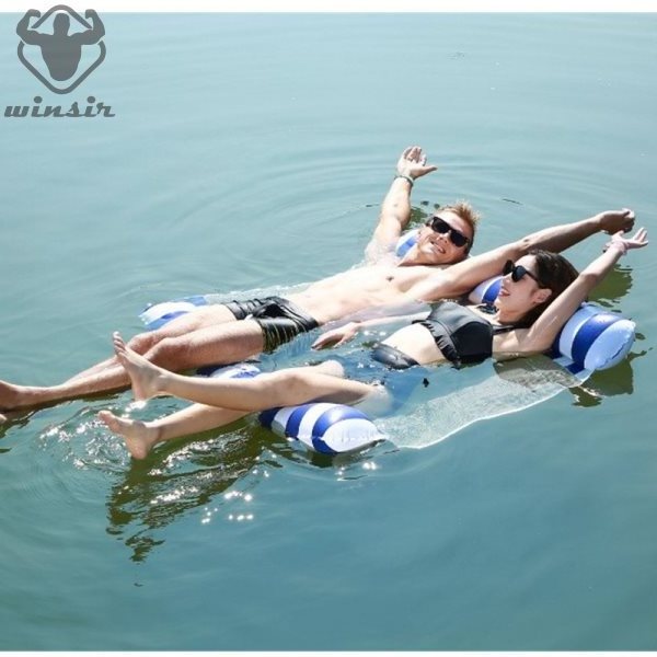 inflatable water chair Summer Party Outdoor Pvc Beach Swimming Water Bed Water Lounger Swimming Pool Float Hammock For Adults