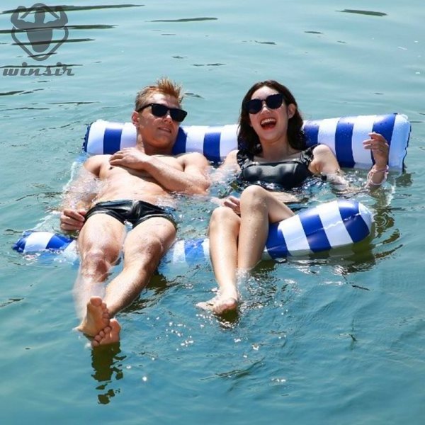 inflatable water chair Summer Party Outdoor Pvc Beach Swimming Water Bed Water Lounger Swimming Pool Float Hammock For Adults