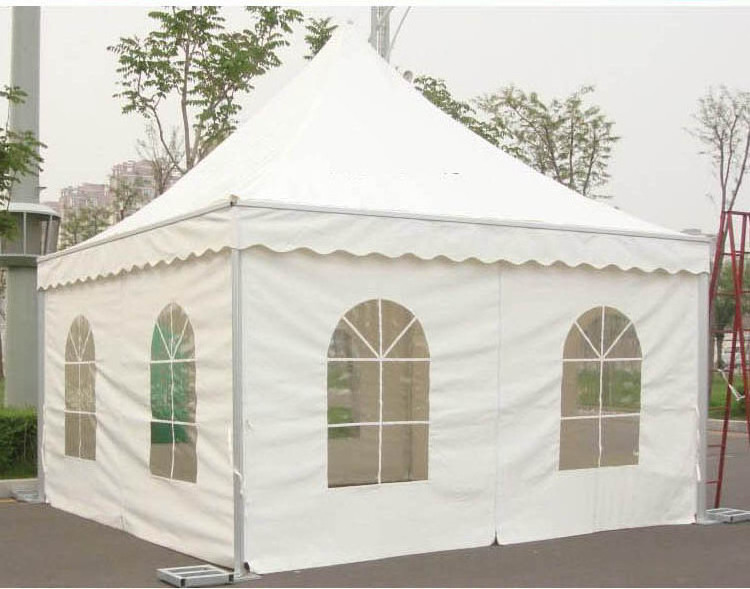 3*3 4*4 Outdoor White Wedding Advertising Exhibition Tents Full Aluminum Marquee Pagoda Tent for Backyard Garden Camping Hiking