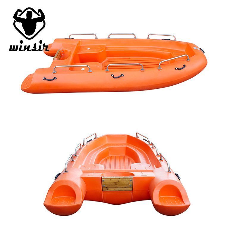 Outdoor 3.5m 4m big Kayak Plastic Family Water Play Equipment RC Person Hunting Cabin Fishing Boats Bait Fish Rowing Boat