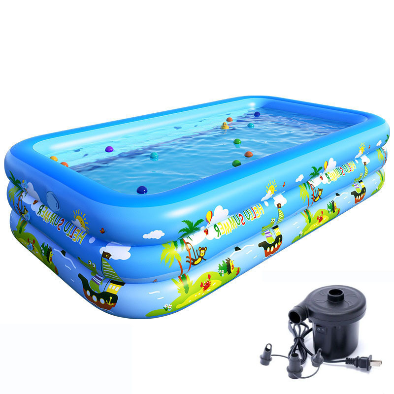 Home Family Use Kids Big Size Inflatable Lounge Pools Children Adults Garden Backyard Inflatable Swimming Pool