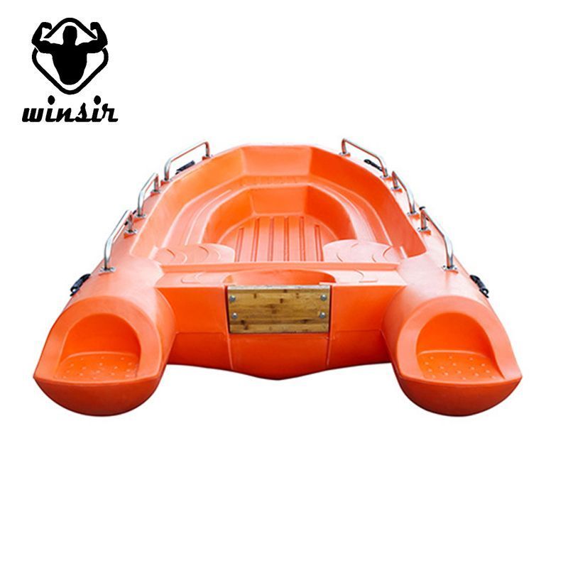 Outdoor 3.5m 4m big Kayak Plastic Family Water Play Equipment RC Person Hunting Cabin Fishing Boats Bait Fish Rowing Boat