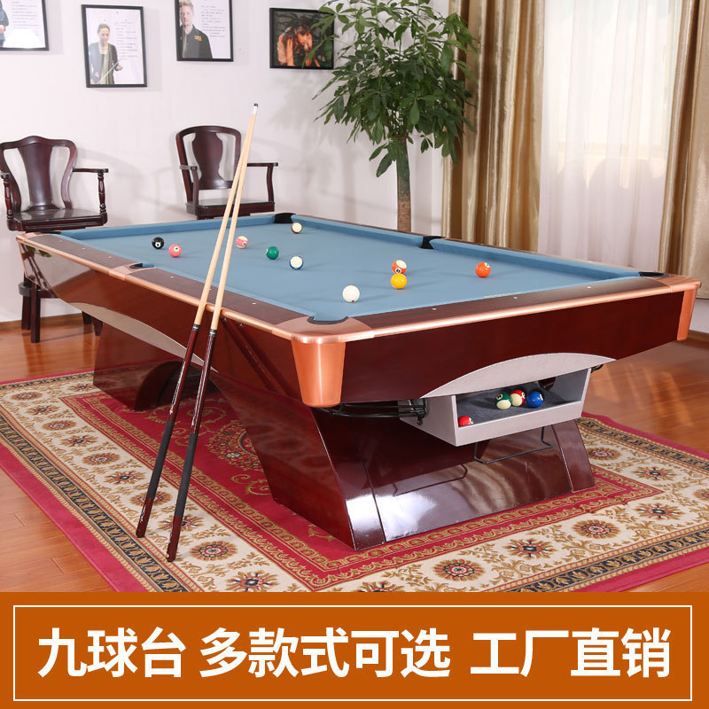 8ft 9ft Marble Top Latest White Commercial Pool Board china 8 ball Professional Snooker and Pool Table With Ball Return