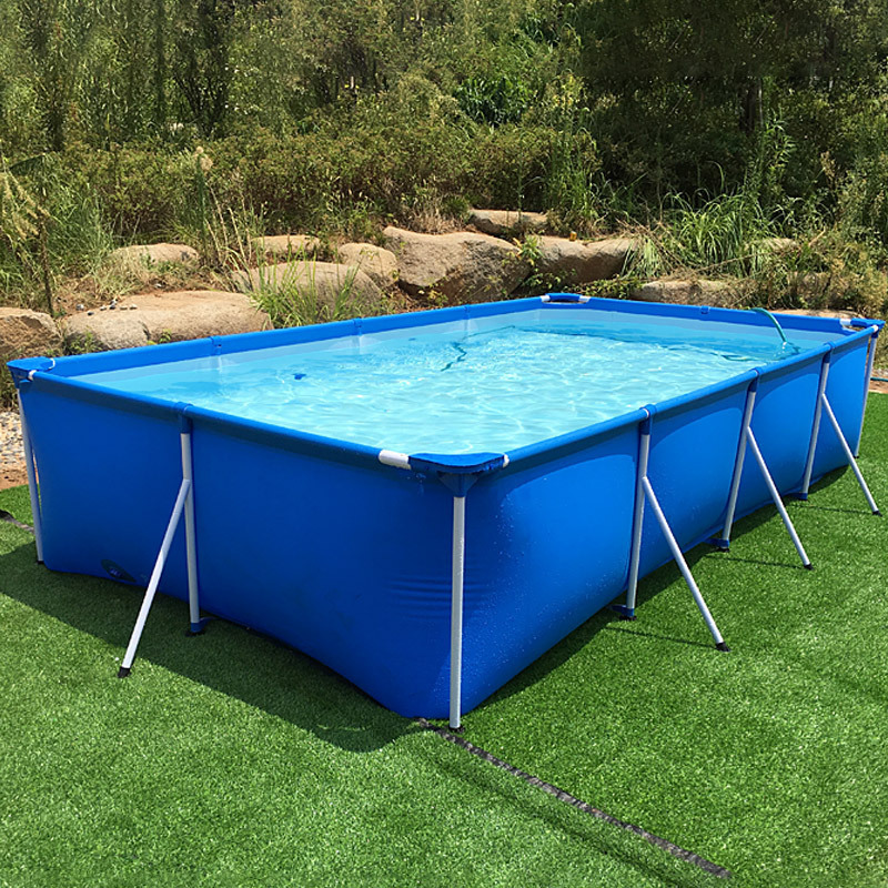 buy removable canvas Adult Kid PVC Bracket Above Ground Piscina Pools Metal Steel Frame Portable Large Swimming Pool for Outdoor