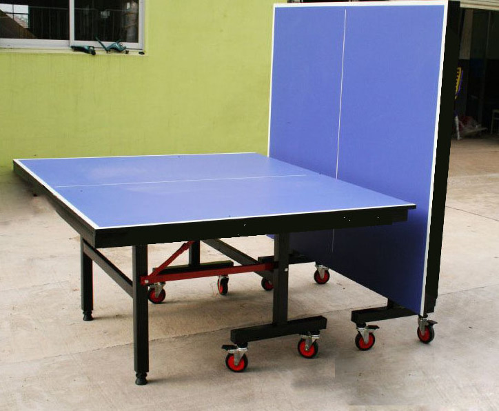 Customization Movable Standard  Folding Table Tennis Tables with Wheels