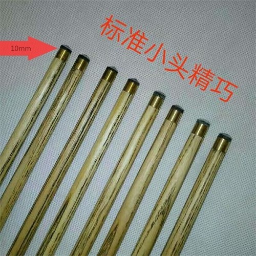 Customization 10mm Cue Tip Metal Joint Maple Ash Ebony Wood 3/4 Wooden Snooker Stick Break Billiard Jump Cues