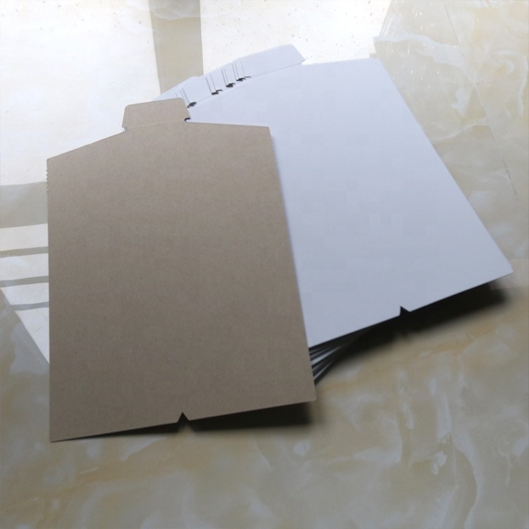 Commonly Used Custom 450GSM Grey Cardboard Folding Paper Packaging Lining Shirt Collar Inserts