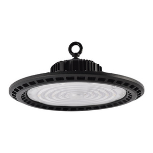 100W Aluminium Commercial Emergency Industrial Round Warehouse Lighting 150W 200W Garage Canopy Exhibition  LED High Bay Light