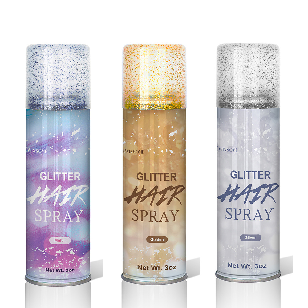 Festival Party Glitter Hair Spray Body Glitter Spray