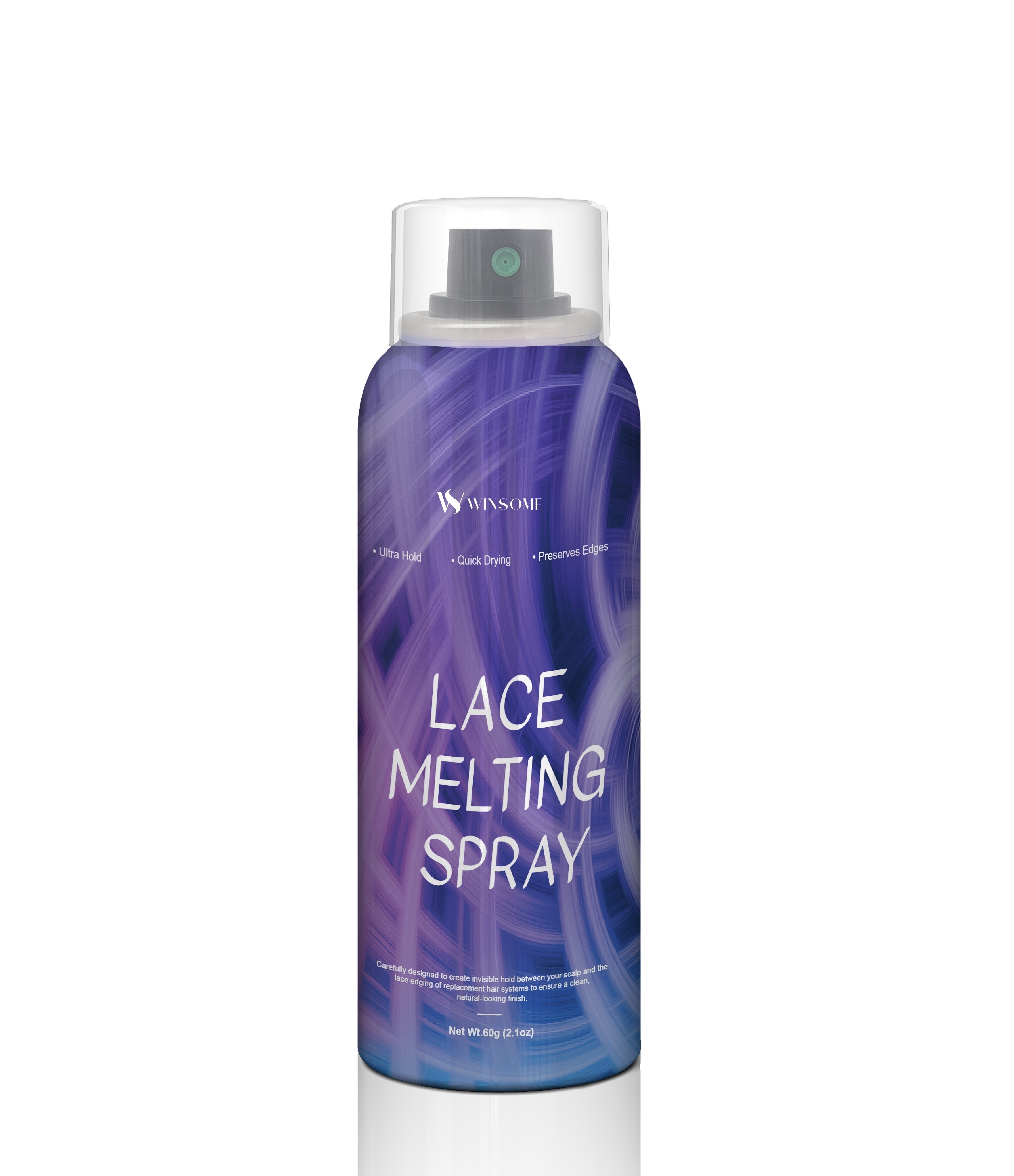 Luxfume OEM Custom Logo Private Label Lace Melt Spray Wig Adhesive Lace Glue  lace holding spray extreme hold Spray