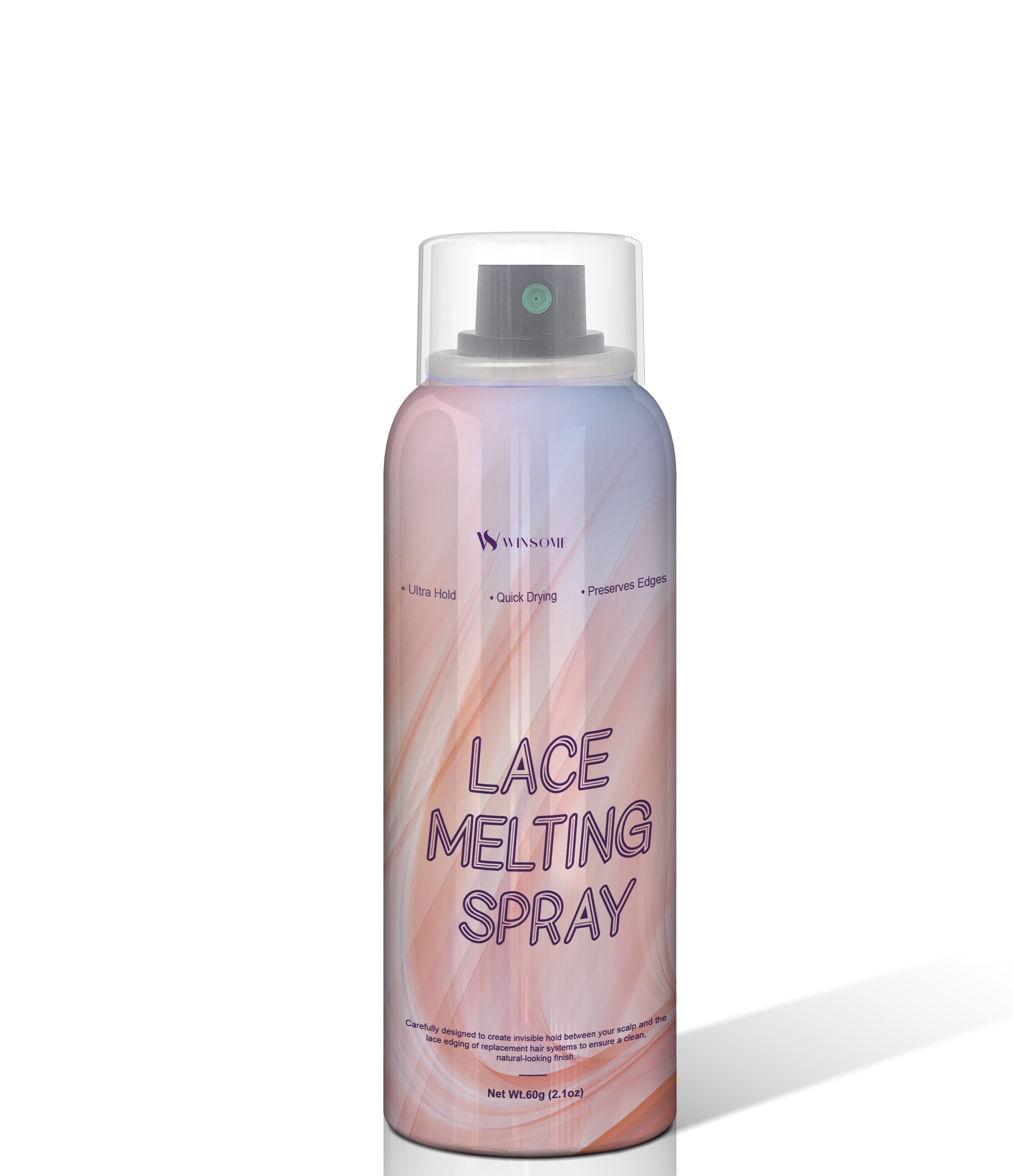 Luxfume OEM Custom Logo Private Label Lace Melt Spray Wig Adhesive Lace Glue  lace holding spray extreme hold Spray