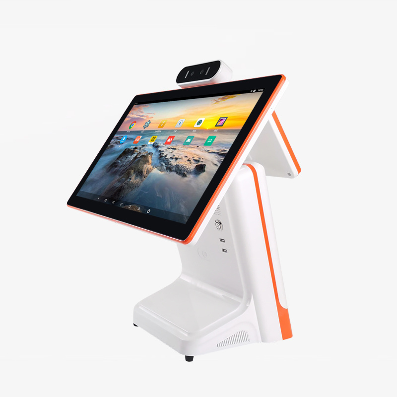 Dual touch screen windows/android pos all in one cashier equipment Pos System pos terminal for Supermarket