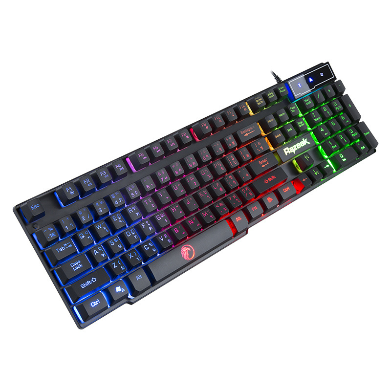 2022 Hot-sales Razeak Brand 2 in 1 Gaming Keyboard and Mouse Combo for Computer