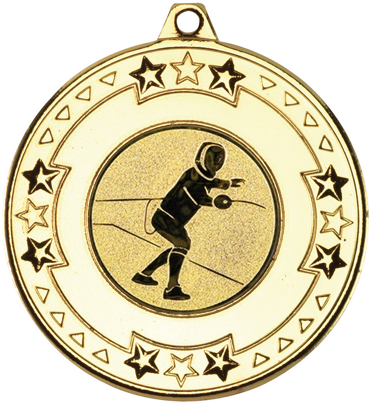 Latest tailor custom design medal with  fencing logo as souvenir gift