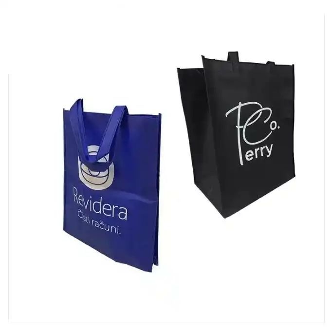 Customised 80g Non woven polypropylene Bag TIRE  Nonwoven Tote Cloth Carrier Grocery Bag For Shopping