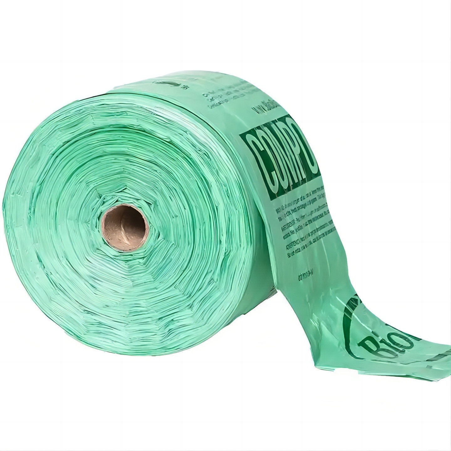 100%biodegradable Corn Starch  Trash Garbage Bag In Roll With Paper Wrap Or Inner Box Packing