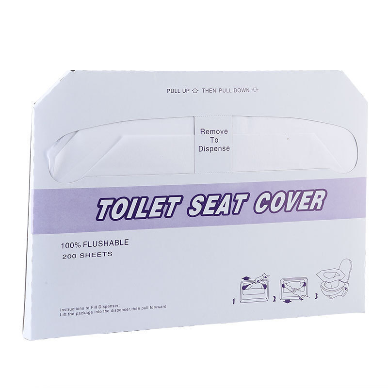 Compostable Flushable Disposable Paper Sanitary Public Toilet Protect Seat Cover