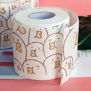 1/2/3/4 Ply Bathroom Tissue Rolls High Quality Printed Toilet Paper