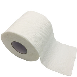 Disposable 2 ply virgin white washroom ECO friendly embosed high quality toilet paper