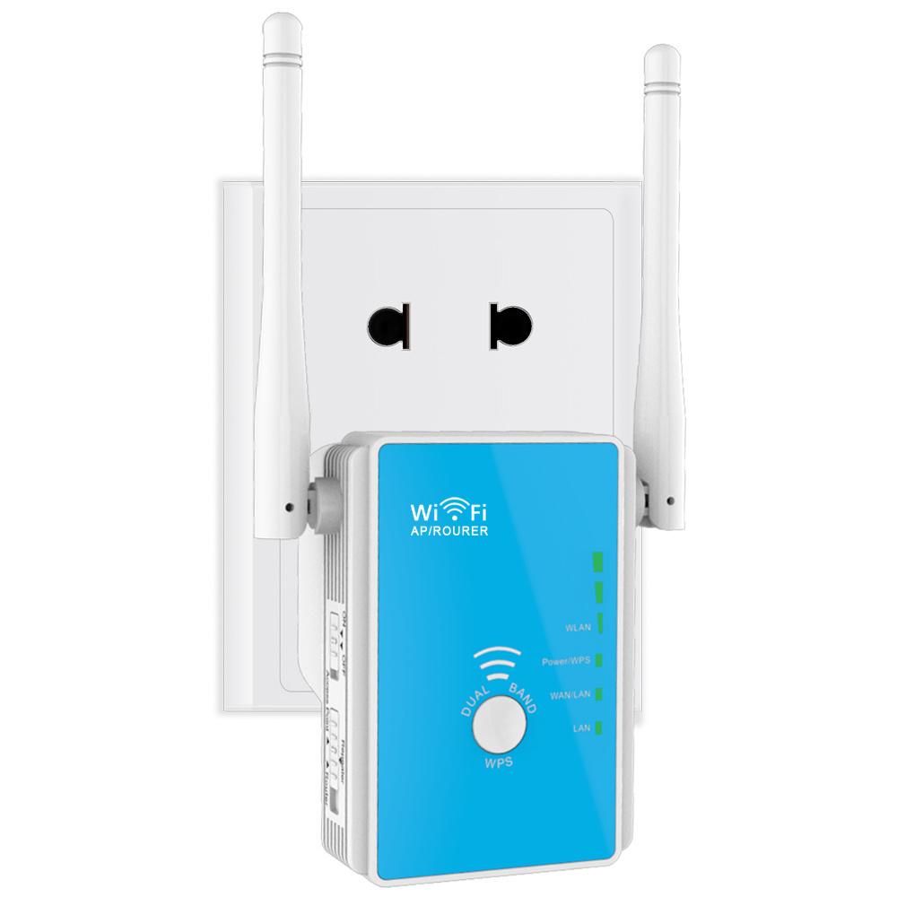 N300 Universal WiFi Range Extender / Access Point / Wireless Router with 2 External Antennas