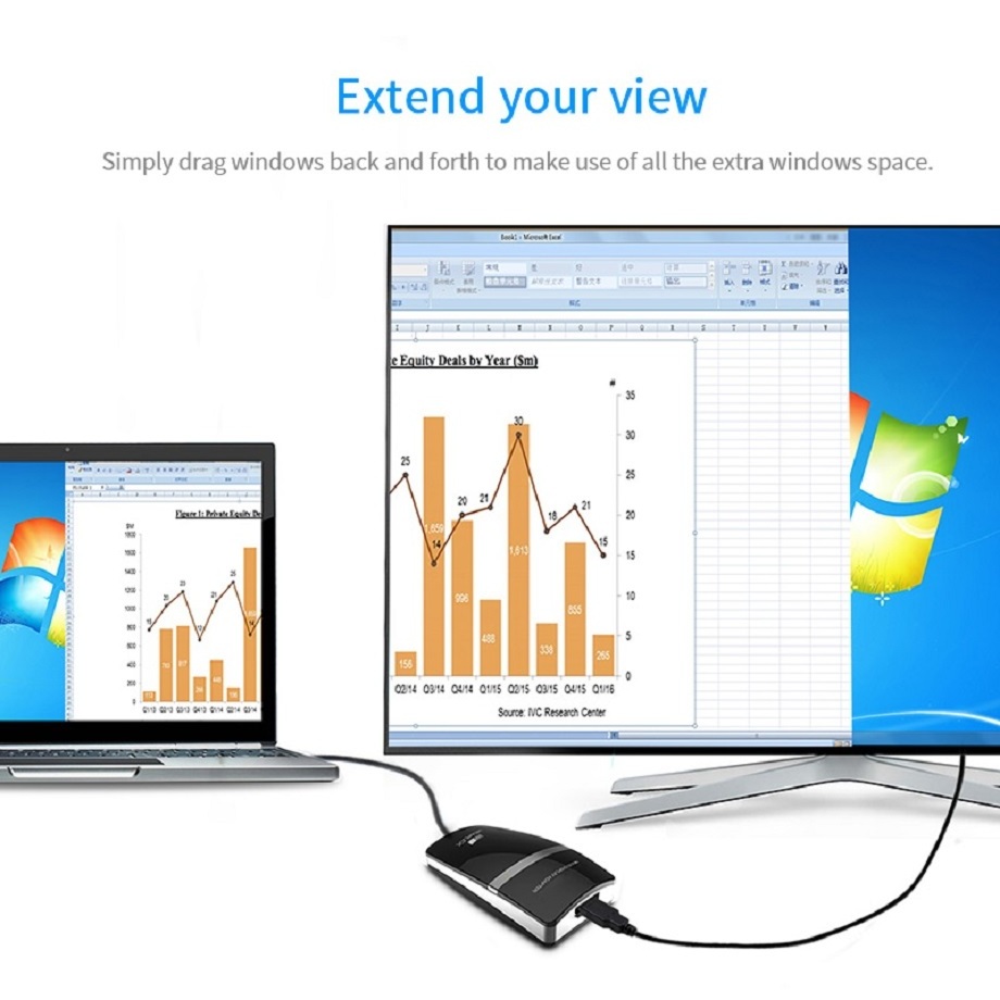 USB 3.0 to HDMI/DVI Display Adapter