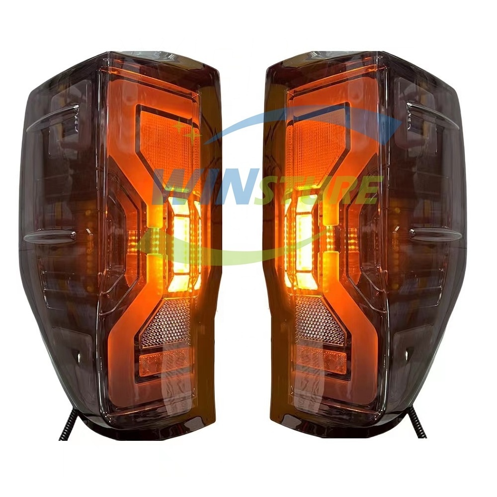 Auto Accessories Retail Tail Light LED for Pickup Ranger T6 T7 T8 Ear Sequence Lights 55 12V Standard Ford Rear Tail Lamp