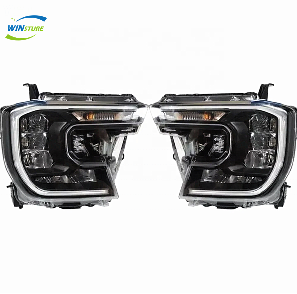 WINSTURE Upgrade Full LED Head Light Headlight 55 12V for Ford Rangert9 2022-2024 Pick up Head Lamp Assy Standard Ranger Abs+led