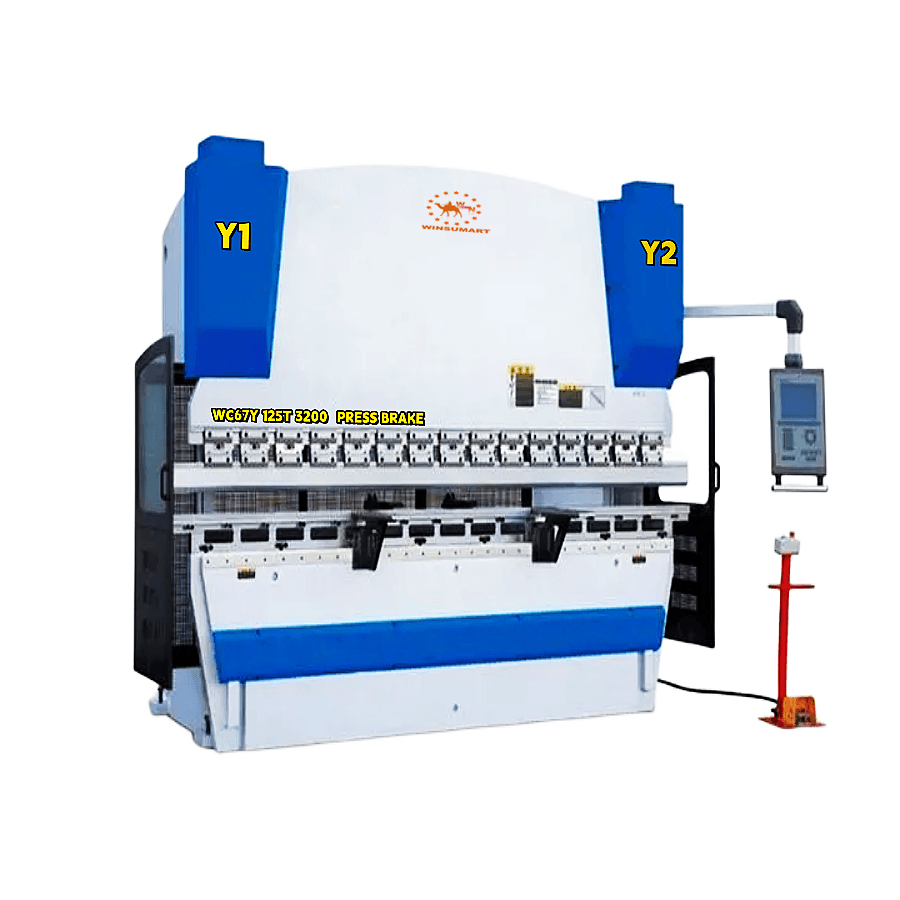 Winsumart Machinery Factory Supply Automatic Panel Bender Machine WE67K CNC Hydraulic Bending Machine