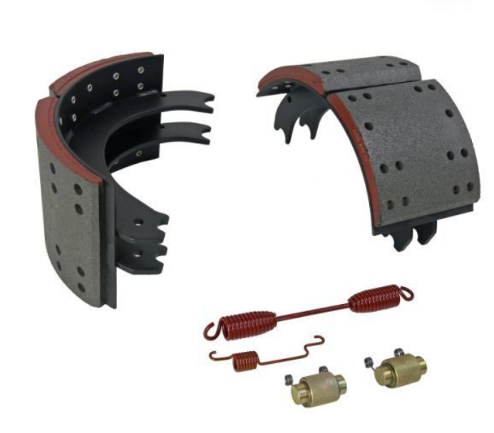 USA truck brake shoes 4707 4311 4515  4709 Brake Shoe hardware kits 23k brake linings for Freightliner