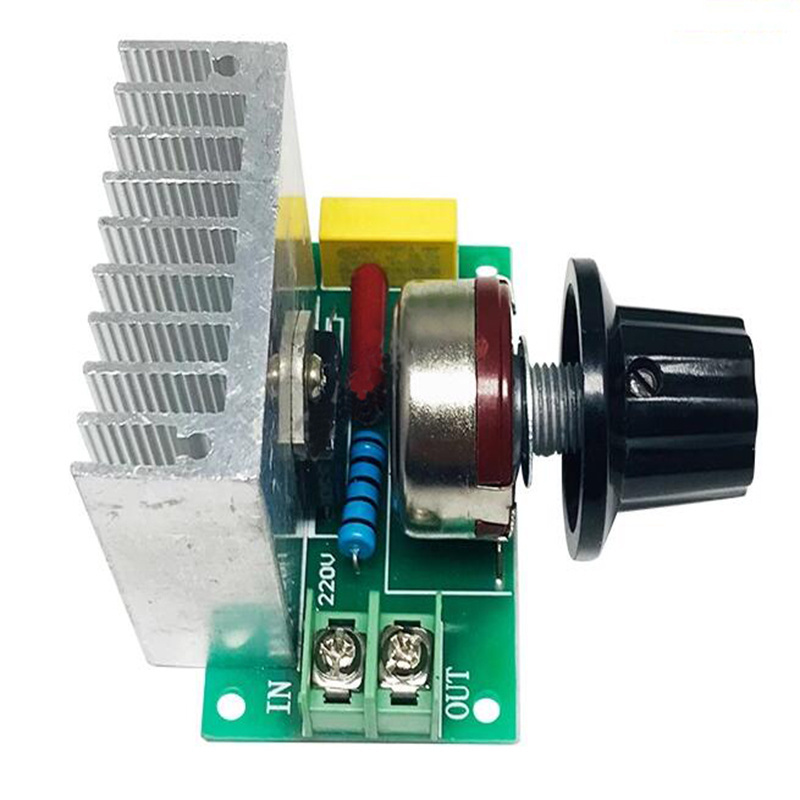 WS2214 AC220V/3800W motor speed controller electric furnace fan high-power dimming temperature and pressure regulating switch