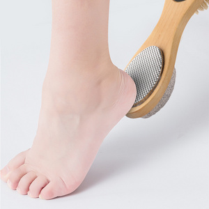 Recommend China Foot Brush Skin Natural Bristle Pumice Stone China Premium Shower Foot Scrubber Portable Foot Massage