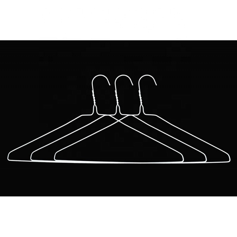 Cheap laundry wire clothes shirt hanger Low price bulk wholesale Galvanized Wire Laundry Hanger