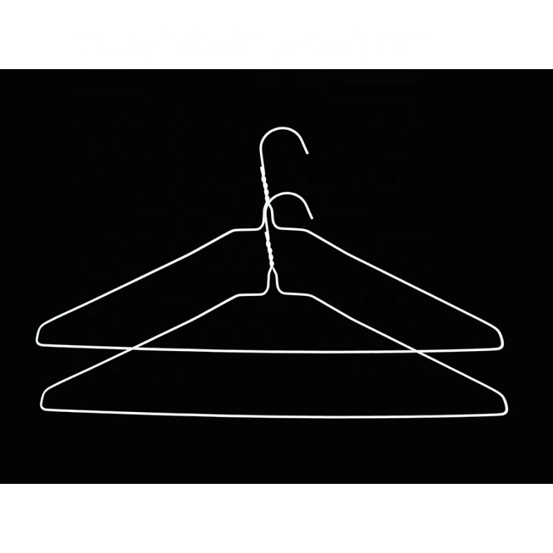 Cheap laundry wire clothes shirt hanger Low price bulk wholesale Galvanized Wire Laundry Hanger