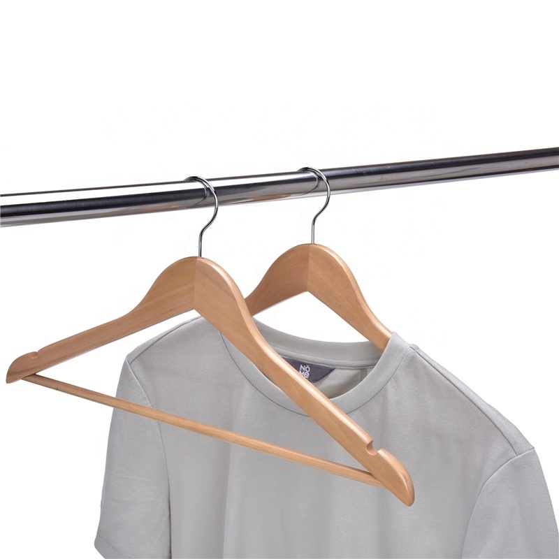 Wooden Hanger Antislip Clothes Pants Coat Home Easy Hook Closet Organizer Storage Rack Holder Home Living Storage hanger Holder