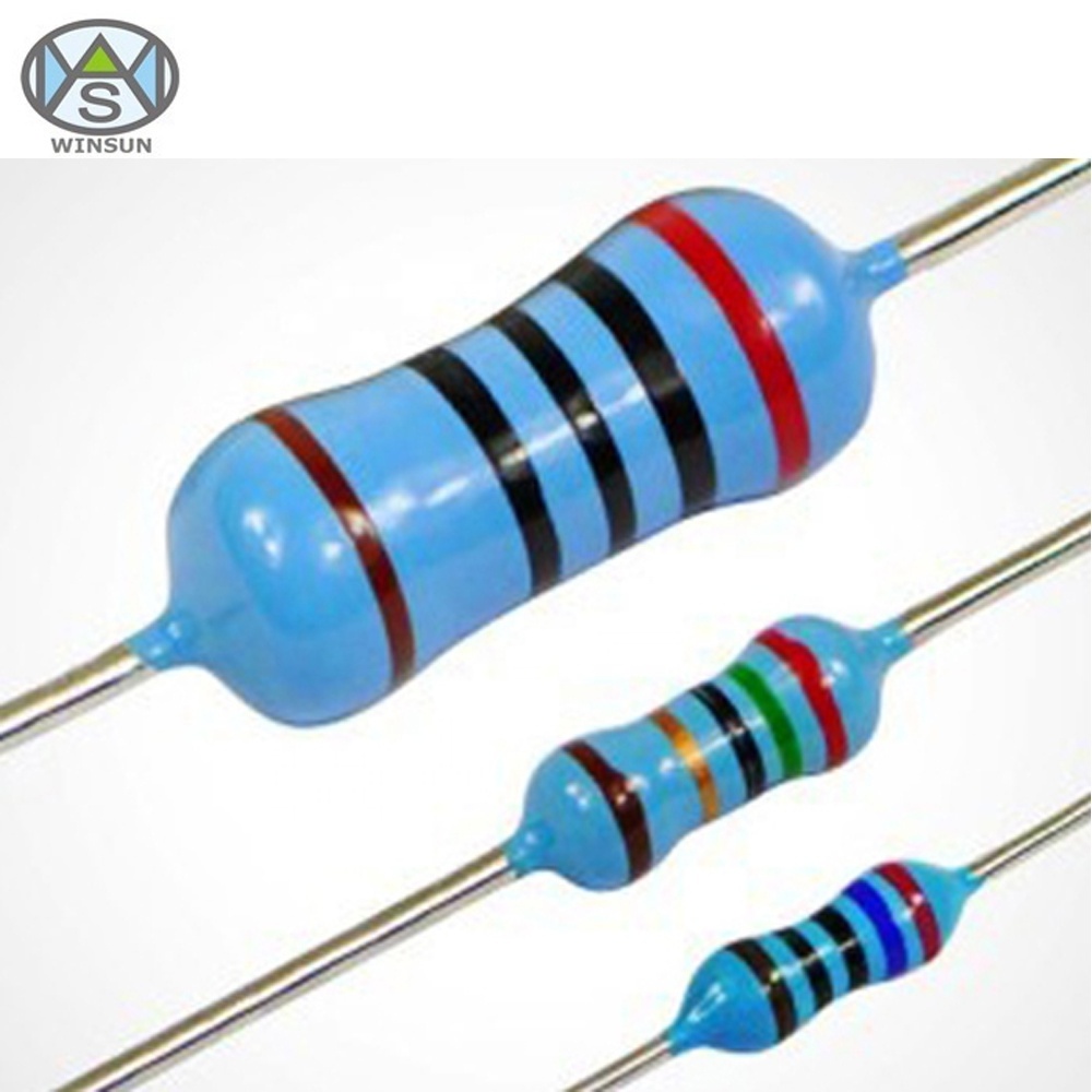 Color Code Resistance 1 10 20 100 1K 10K 100K 1M ohm  Metal Film Resistor