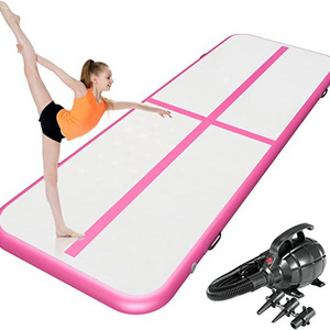 New Taekwondo air cushion thickened inflatable gymnastics pad flat wiredrawing stunt martial arts dance pad