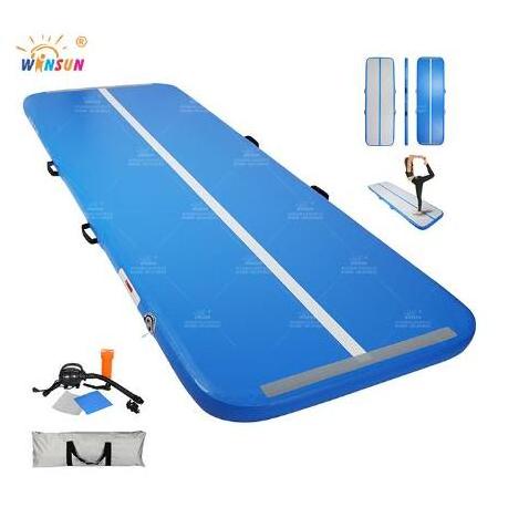 acrobatics 4m 8m 9m Inflatable Air Gymnastics Mat Training Mats  wrestling 10/20cm high Thickness airtrack mat for Home Use